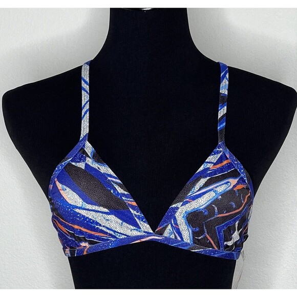 Jolyn Bikini Swim Top‎ Only Triangle Small Bermuda New with tags - Picture 1 of 5
